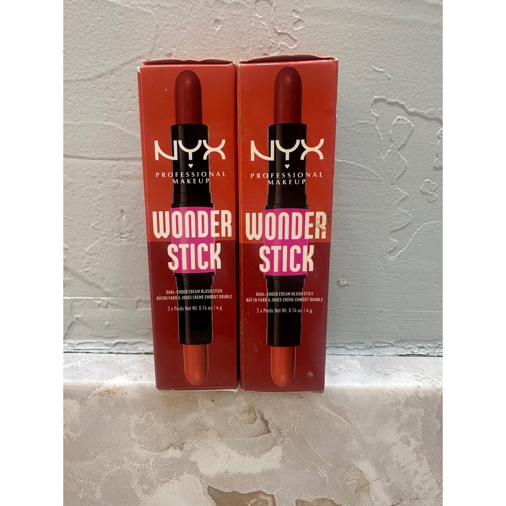 NYX Professional Makeup Wonder Stick Dual Ended‎ Cream Blush Stick Amber Fuchsia